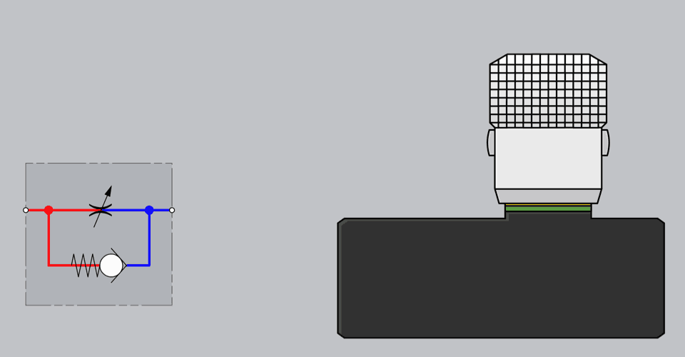 Needle Valve with SpringLoaded Check Valve LunchBox Sessions